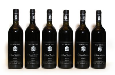 Lot 129 - Shiraz, Mount Edelstone, Henshcke, Eden Valley, 1995, six bottles (boxed)