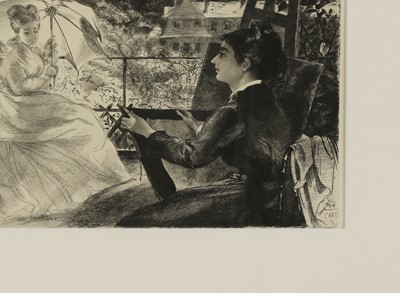 Lot 730 - Felix Bracquemond (French, 1833-1914)