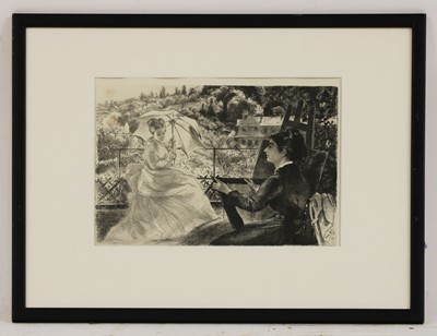 Lot 730 - Felix Bracquemond (French, 1833-1914)