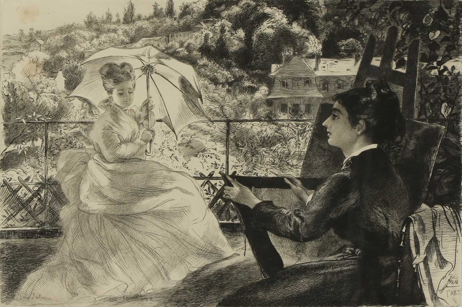 Lot 730 - Felix Bracquemond (French, 1833-1914)