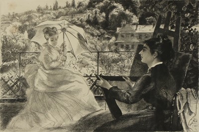 Lot 730 - Felix Bracquemond (French, 1833-1914)