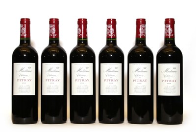 Lot 88 - Chateau de Pitray, Madame, Cotes de Castillon, 2009, six bottles