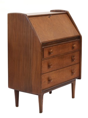 Lot 510 - A Danish teak bureau