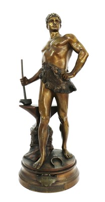 Lot 442 - Maurice Constant Favre (French, 1875-1919)