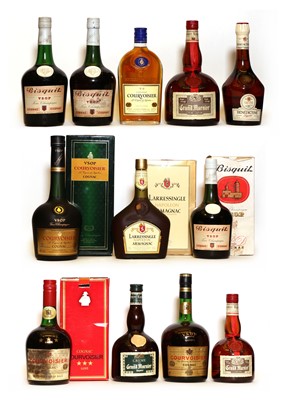 Lot 242 - Assorted Brandy and Grand Marnier