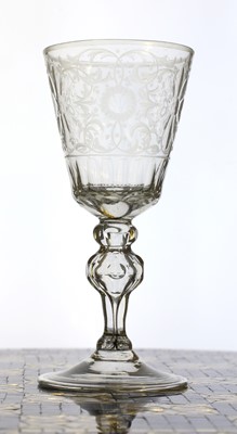 Lot 877 - A Bohemian drinking glass