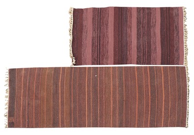 Lot 346 - Two English handwoven rugs