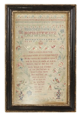 Lot 523 - A Norfolk sampler