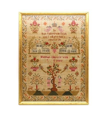 Lot 223 - Three needlework samplers