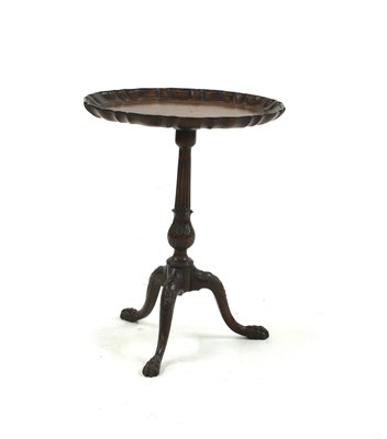 Lot 293 - A Mahogany tripod table