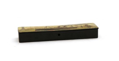 Lot 65 - A rectangular lacquered box