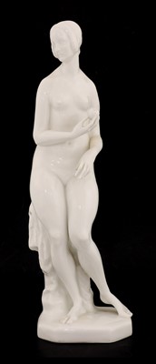 Lot 122 - A Berlin porcelain figure of Eve