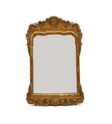 Lot 326 - Two Georgian style giltwood wall mirrors