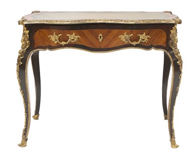 Lot 169 - A kingwood and tulipwood writing table