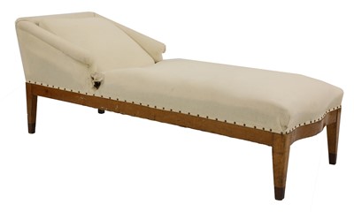 Lot 163 - An Art Deco bird's-eye maple daybed