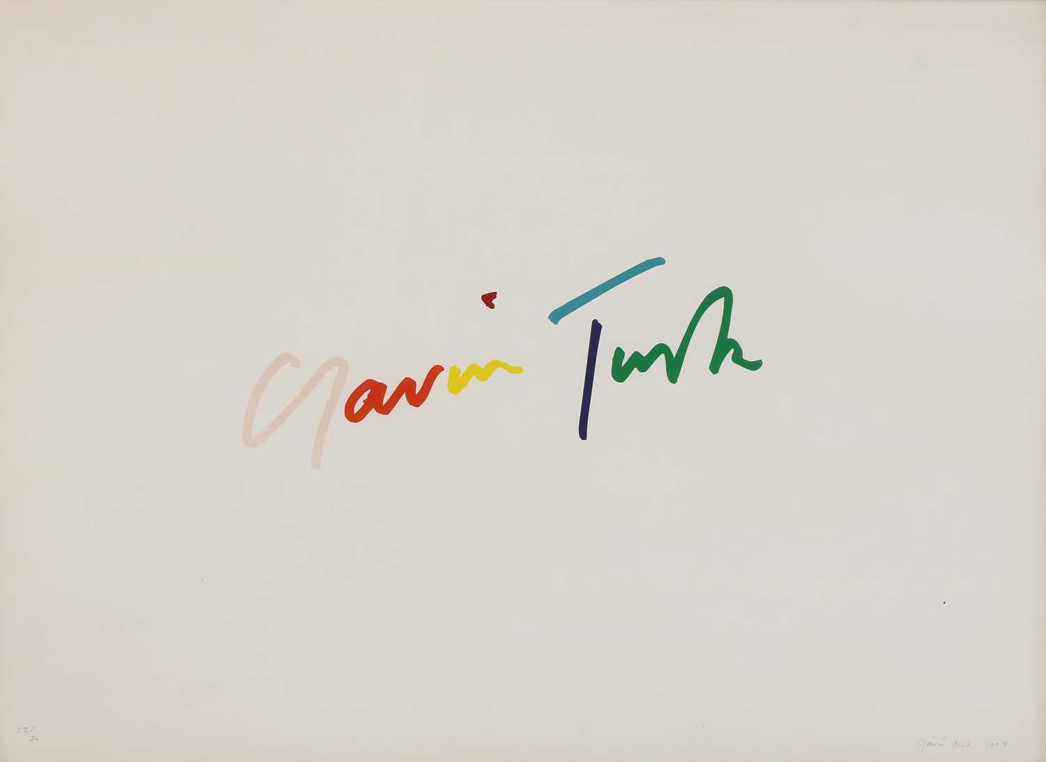 Lot 265 - Gavin Turk (b.1967)