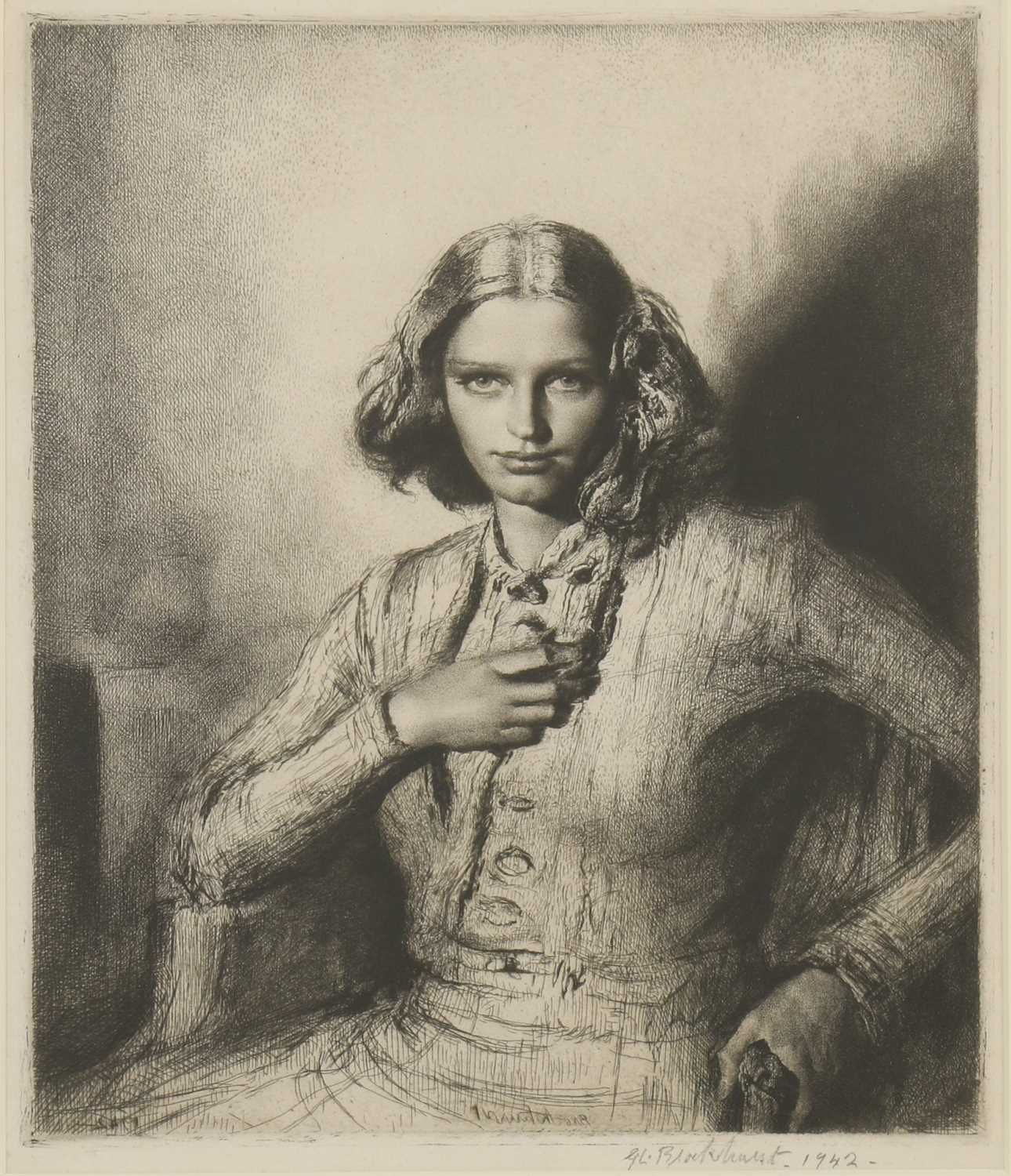 Lot 45 - Gerald Leslie Brockhurst RA (1890-1978)