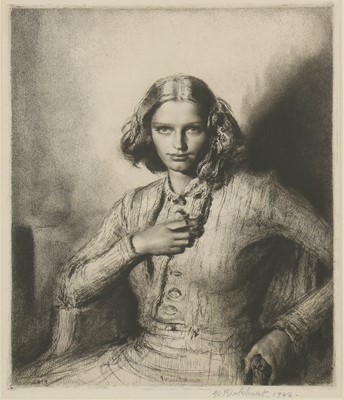Lot 45 - Gerald Leslie Brockhurst RA (1890-1978)