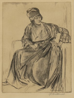 Lot 48 - Gerald Leslie Brockhurst  RA (1890-1978)