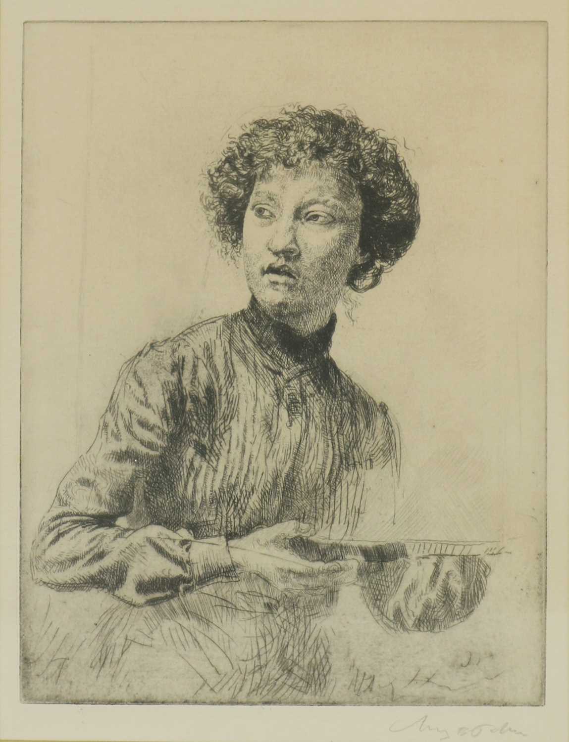 Lot 37 - Augustus John OM RA (1878-1961)