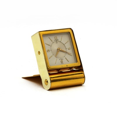 Lot 98 - A Jaeger-LeCoultre eight day travelling clock