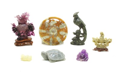 Lot 28A - Seven various oriental ornaments