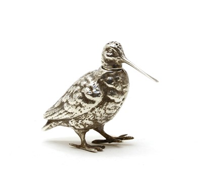 Lot 4 - A small silver novelty pepperette