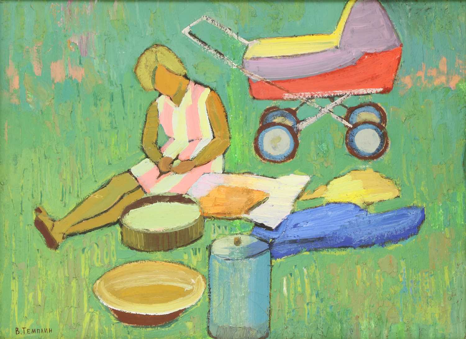 Lot 618 - Victor Templin (Russian, 1920-1994)