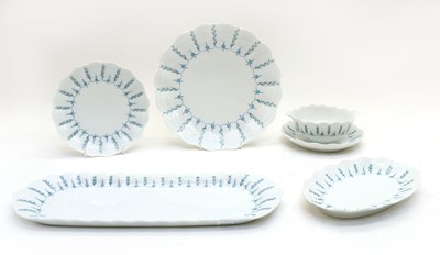 Lot 126 - An A. Giraud & Cie Limoges porcelain dinner service