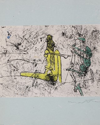 Lot 752 - Roberto Matta  (Chilean, 1911-2002)