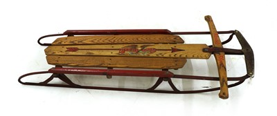 Lot 258 - A 'Flexible Flyer' sledge