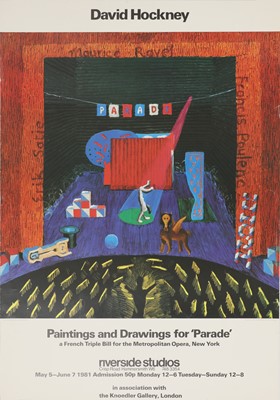 Lot 222 - After David Hockney
