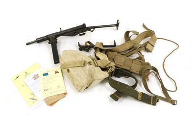 Lot 191 - A de-activated 9mm Sten Gun