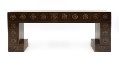 Lot 632 - A Chinese sideboard