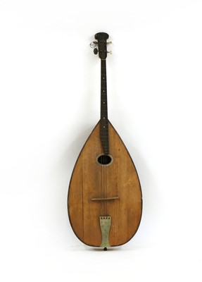 Lot 218 - A John E Dallas bass mandolin or mandobass