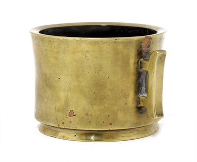 Lot 114 - A Chinese bronze censer