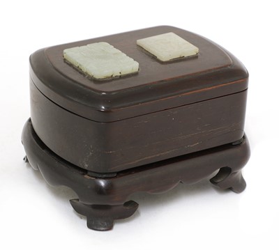 Lot 61 - Two Chinese jade plaques
