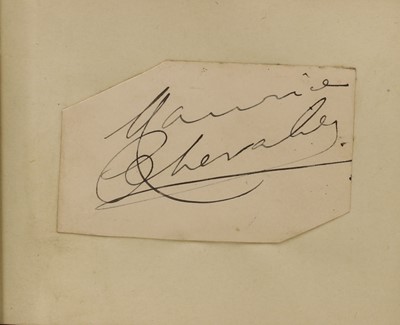 Lot 292 - TENNIS, Film Stars, Etc. 1940s AUTOGRAPH ALBUM