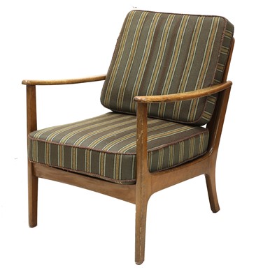 Lot 518 - A Danish beech armchair