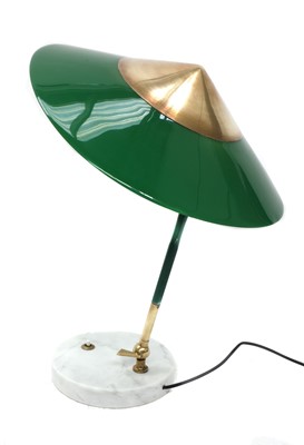 Lot 603 - An Italian Stilux table light