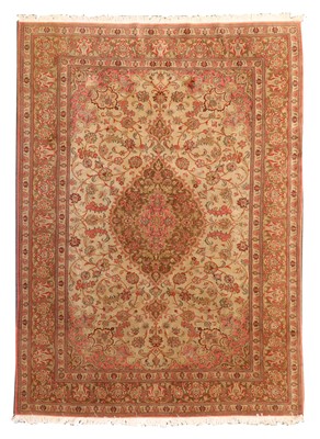 Lot 405 - A Persian Qum rug