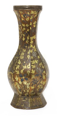 Lot 282 - A bronze vase