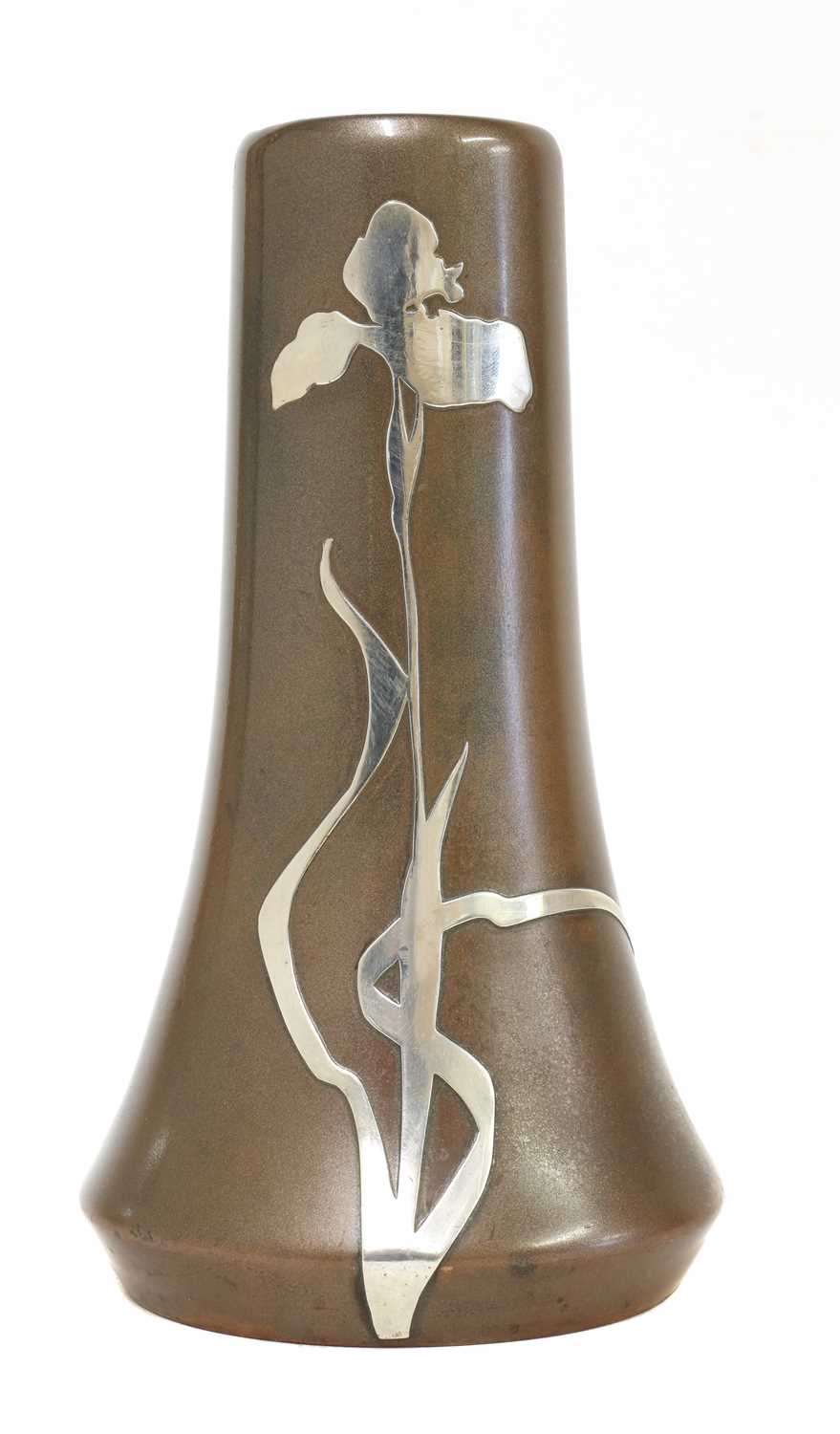 Lot 14 - An Otto Heintz bronze vase