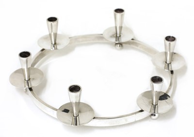 Lot 519 - A Danish silver-plated centrepiece