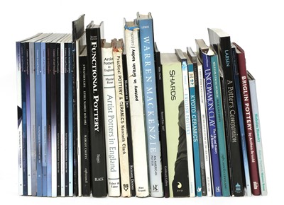 Lot 321 - A collection of modern studio ceramics books, catalogues and exhibition booklets (qty.)