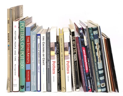 Lot 321 - A collection of modern studio ceramics books, catalogues and exhibition booklets (qty.)