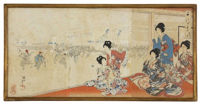 Lot 216 - Yoshu Chikanobu (Hashimoto Chikanobu, 1838-1912)