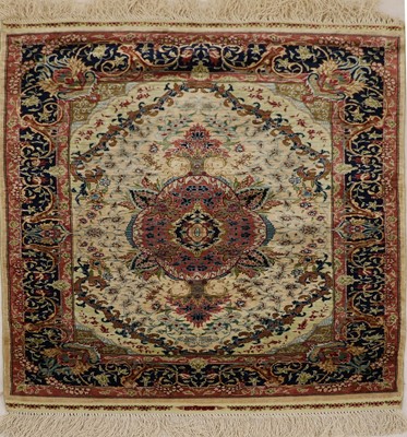 Lot 262 - A Turkish Hereke silk rug