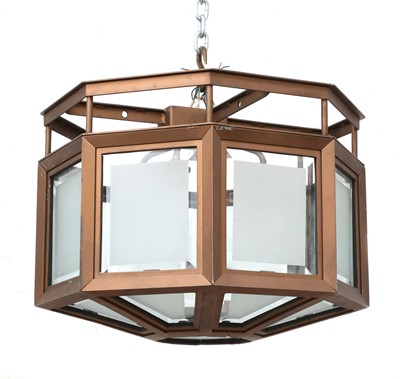 Lot 193 - An Art Deco cinema ceiling light