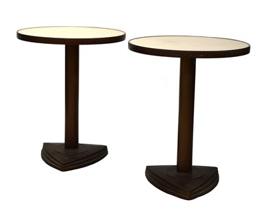 Lot 286 - A pair of bistro tables